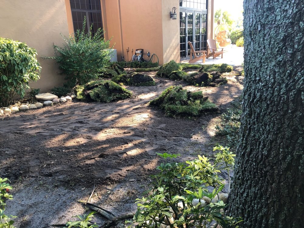 Completed landscape transformation by King Landscaping